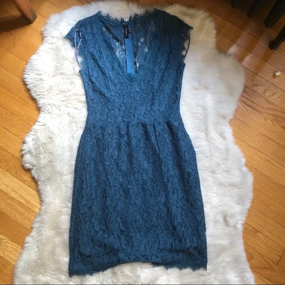 Aritzia Dresses | Aritzia Babaton Teal Lace Tobias V-Neck Mini Zip Back Dress | Color: Blue/Green | Size: 2 | Haybal3's Closet Aritzia Dresses | Aritzia Babaton Teal Lace Tobias V-Neck Mini Zip Back Dress | Color: Blue/Green | Size: 2 | Haybal3's Closet